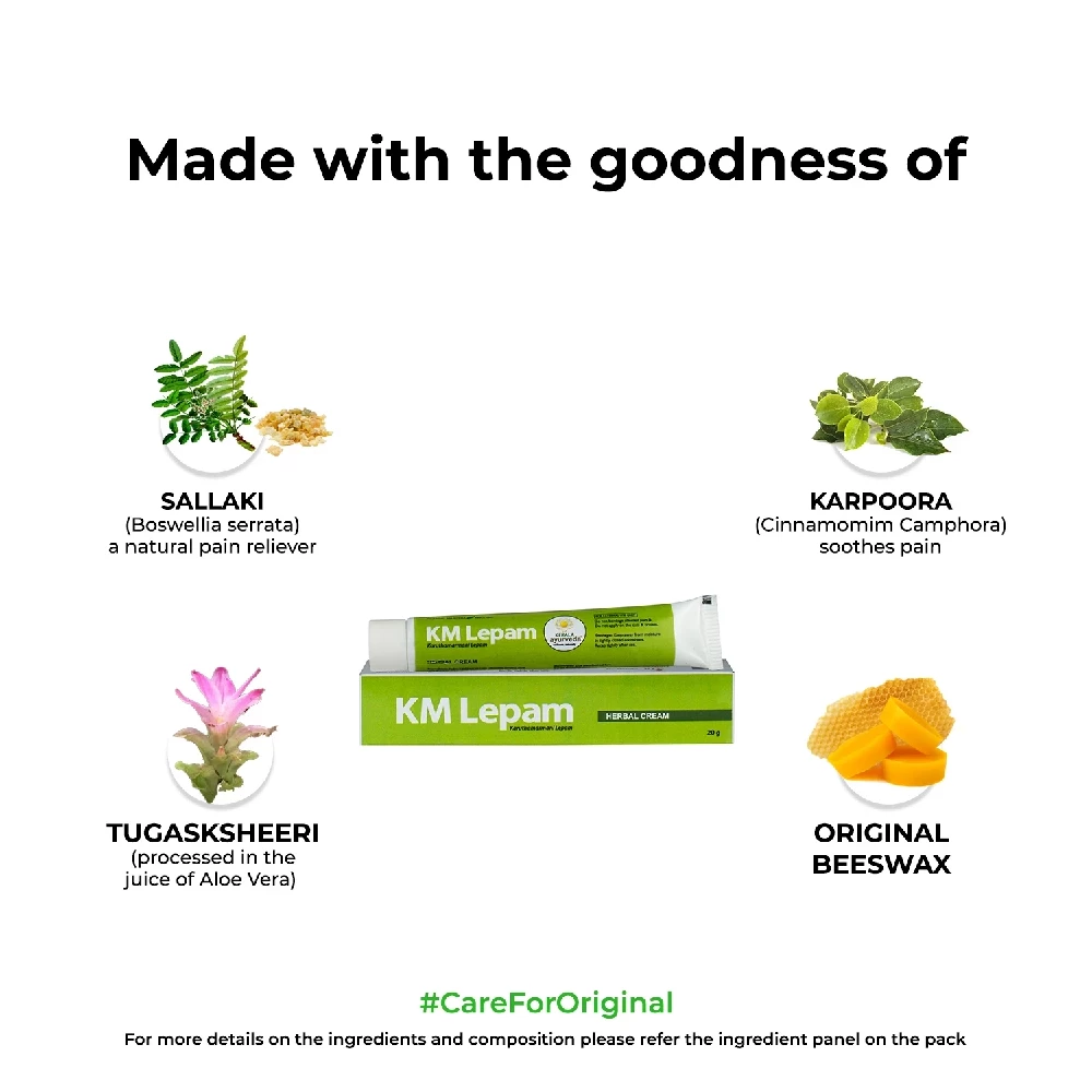 Kerala Ayurveda KM Lepam, 20 g-2.webp